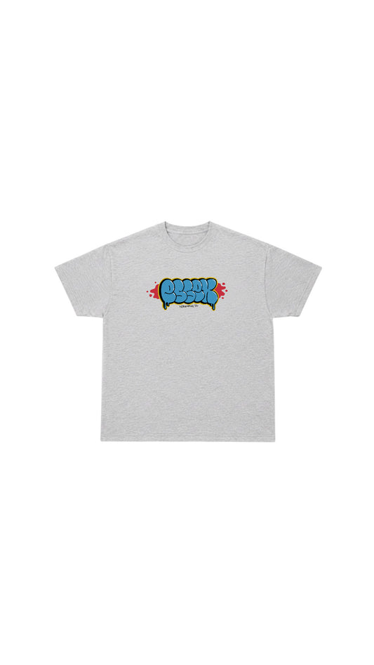 graffiti logo tee